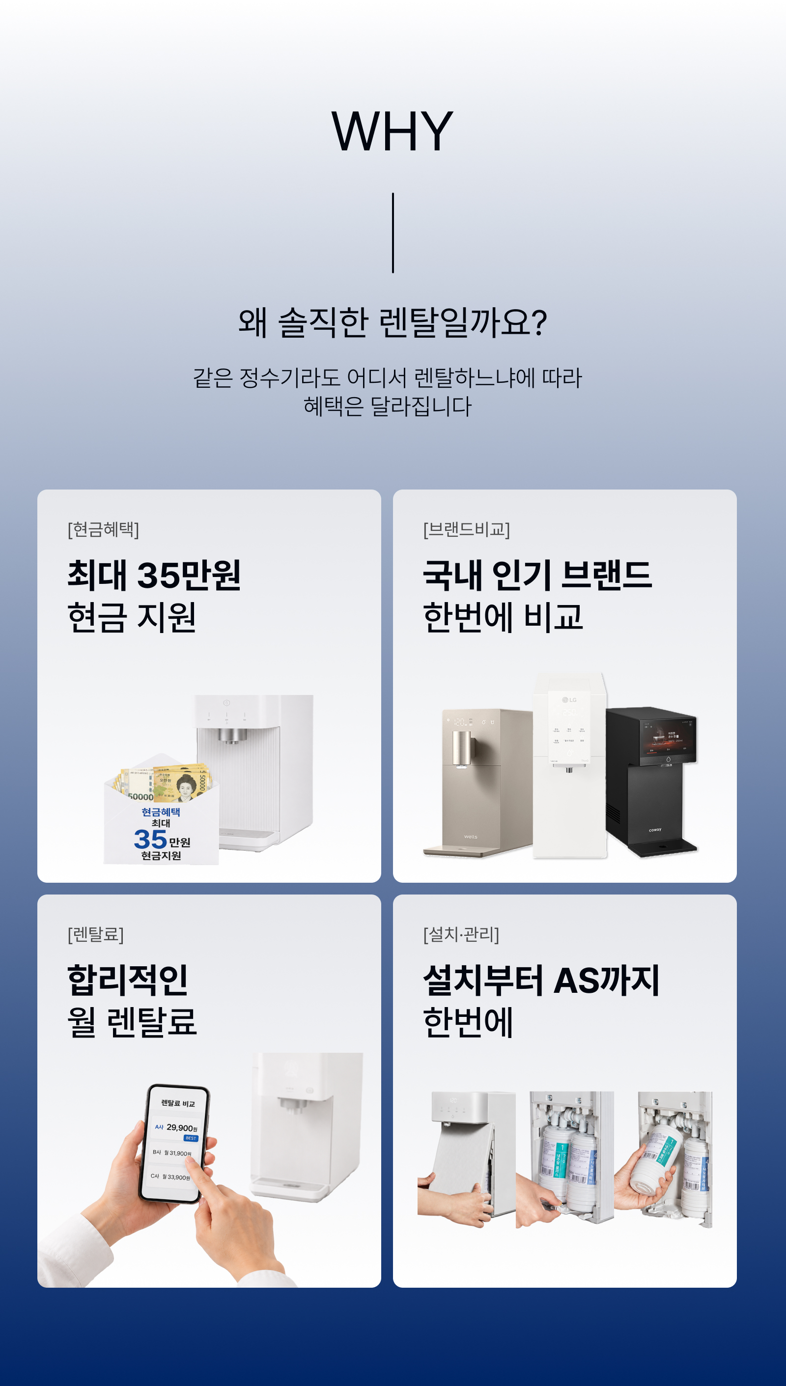 왜 솔직한 렌탈